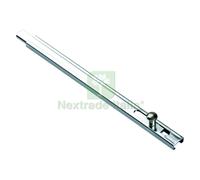 10PZ CATENACCIO VERTICALE A SALDARE ART. 735 LUNGHEZZA 300 APERTO 350 MM: