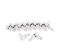 10pz Cavo Femmina Maschio, Filettatura M6, M8, Rod End Bearing Cam Color Argento
