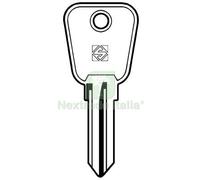 10PZ CHIAVE AUTO FORD INNOCENTI ROVER UNI8 SILCA ACCIAIO NICHELATO: