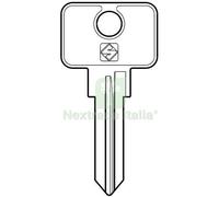 10PZ CHIAVE AUTO SISPA AUTOBLOCK SSA4R SILCA ACCIAIO NICHELATO: