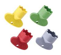 10PZ CHIAVE DI SERVIZIO PER MONTAGGIO AERATORI CACHE - verde per aeratore TJ M18,5X1 (ns cod.401715)