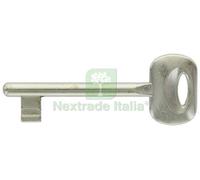 10PZ CHIAVE PATENT BONAITI NICHELATA N.3: