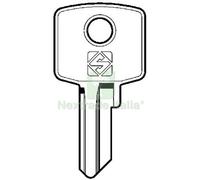 10PZ CHIAVE PIATTA CAS CIS1 SILCA OTTONE NICHELATO: