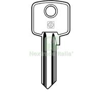 10PZ CHIAVE PIATTA CAS CIS5 SILCA OTTONE NICHELATO: