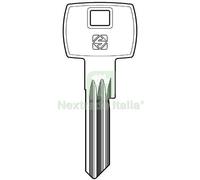 10PZ CHIAVE PIATTA CORBIN CB90R SILCA ACCIAIO NICHELATO: