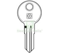 10PZ CHIAVE PIATTA FAB BFT FB36R SILCA OTTONE NICHELATO: