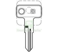 10PZ CHIAVE PIATTA MERONI MER33R SILCA CILINDRO MOBILE OTTONE NICHELATO: