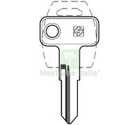 10PZ CHIAVE PIATTA MERONI MER34R SILCA CILINDRO MOBILE OTTONE NICHELATO: