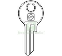 10PZ CHIAVE PIATTA SIS SS3 SILCA OTTONE NICHELATO: