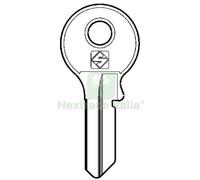 10PZ CHIAVE PIATTA VIRO VI085 SILCA OTTONE NICHELATO: