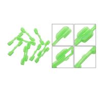 10pz Clip Canna da Pesca Luce Clip On Night Fishing Bagliore ABS Qual