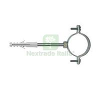 10PZ COLLARE TUBO CON VITE E TASSELLO E CL 1 1 2" IN CONF. PZ.2: