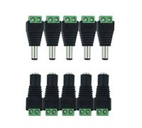 10Pz Connettori 12V E Maschio Per Uso Elettrico E Strisce Rgb