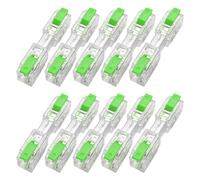 10pz Connettori Filo Plug-In Attrezzi Servono per Lampade LED Prese Interr