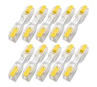 10pz Connettori Plug-In a Sgancio per Lampade Ventilatori e Strisce LED L