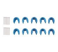 10PZ Corda Arrampicata Rete Plastica Connettore Netto Fibbia Accessori Arra3814