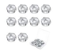 10pz Dadi Barra per Motosega per STIHL MS170 MS170C MS171 MS180 MS181 MS192T MS200 MS200T MS210 MS211 MS230 MS231 Motosega Dadi Barra Copertura Pignone Dadi Barra di Ricambio per Motosega