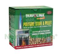 10PZ DIAVOLINA PELLET SPAZZACAMINO KG.1,5: