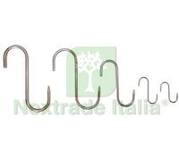 10PZ GANCIO INOX DA MACELLAIO 1 PUNTA Ø MM.6X160: