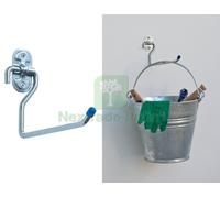 10PZ GANCIO ZINCATO A "L" MM.150 ART.4030: