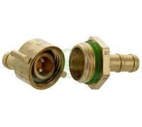 10PZ GIUNTATUBI OTTONE 3 PZ 1 4X 8 MM: