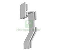 10PZ GIUNTO PER GOCCIOLATOIO BLACONI TERRAZZE 'TOP' COLORE GRIGIO (RAL7038):