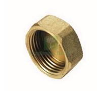 10PZ IDRAULICA CALOTTA FEMMINA ART.300 GR.3 4 IN OTTONE GIALLO: