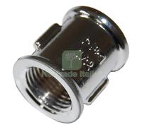 10PZ IDRAULICA MANICOTTO ART.270 OTTONE CROMATO GR.3 4: