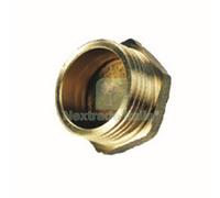 10PZ IDRAULICA TAPPO MASCHIO ART.292 GR.3 4 IN OTTONE GIALLO:
