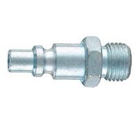 10PZ INNESTO RAPIDO PROFILO ITALIA FILETTATO MASCHIO - attacco 1/4"M art.15/A