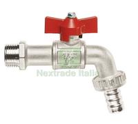 10PZ ITAP ART.134 RUBINETTO PORTAGOMMA A SFERA A "T" GR.1 2: