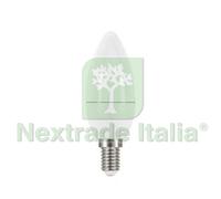 10PZ LAMPADA LED OLIVA OPALE E14 5.4W 6500°K FREDDA 470 LM 280° 35X105H: