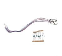 10pz Lampade LED per Trenini per z Scala per 3v Metallo 10pz | Luci piattaforma realistiche, 10 , compatibili per z gauge, perfette per scenari urbani e stazioni modellistiche