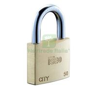 10PZ LUCCHETTO RETTANGOLARE 'CIFRATURA UNICA' MM 30 CODICE 302320: