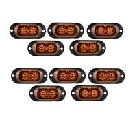 10Pz Luci Indicatori Laterali Auto 12V-24V 2LED Luci Di Turno