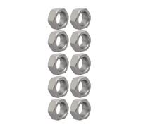 10pz M20x1,5 mm passo metrico fine acciaio carbonio sinistra dadi esagonali