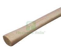 10PZ MANICO PER ZAPPA IN FAGGIO L. CM. 140 OCCHIO OVALE MM. 35X45: