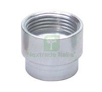 10PZ MANICOTTO RIDOTTO ACCIAIO ZINCATO F 3 8" F 1 2":