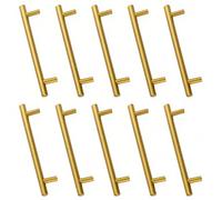 10Pz maniglie in acciaio inossidabile per tirare le pomelli per mobili Con viti Usato per la decorazione domestica della cucina mobilia del gabinetto del cassetto Distanza centrale tra i fori 192 mm