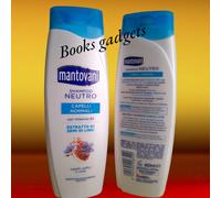 10pz Mantovani Shampoo Neutro CAPELLI NORMALI con Vitamina B5 Semi di Lino 400ml