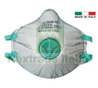 10PZ MASCHERINE CON VALVOLA CLASSE FFP3 SERIE BLS ZER0 ZER0 30 :