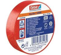 10PZ NASTRO PVC ISOLANTE IMQ TESA ROSSO MM 19 ML 25