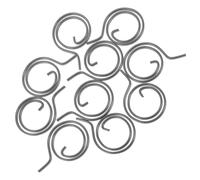 10Pz Nere in Ferro Per Serrature Porta Da Camera E Garage