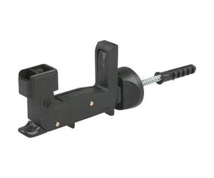 10PZ NOTTOLA FERMAPERSIANE AUTOMATICO PLASTICA NERA REGISTRABILE S.MM 41/57 VITE MM 70