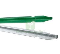 10PZ PALETTO PER RECINZIONI ZINCATO H CM.125 MM.30X30X3: