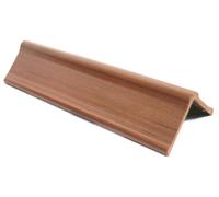 10PZ PARASPIGOLO IN PVC ESPANSO DECORATO mt. 3 col. Noce scuro