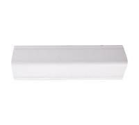 10PZ PARASPIGOLO ORNAMENTALE BAROCCO mm 30x30 h. cm 290 - bianco