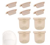 10pz Parti di Tiralatte Compatibili con Eufy S1 Pro/S1/E20/E10, 4 Membrane in Silicone e 6 Tappi Versatori Parti di Ricambio per Tiralatte Portatile per Eufy