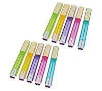 10Pz Penna A Sfera 2 Colori Con Nota Adesiva Penna Da Ufficio Per Studente