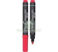 10PZ PENNARELLO CLASSIC 520 40 PICA ROSSO PUNTA TONDA: